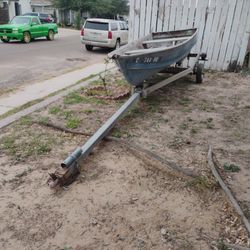 Row Boat And Trailer No titles for either.