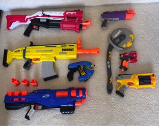 Nerf Blaster Bundle – Fortnite + Elite + Accessories – 8 Blasters