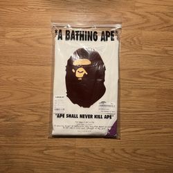 Bape White Comic Art Tee 2XL