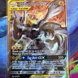 Pikachu & Zekrom Gx 