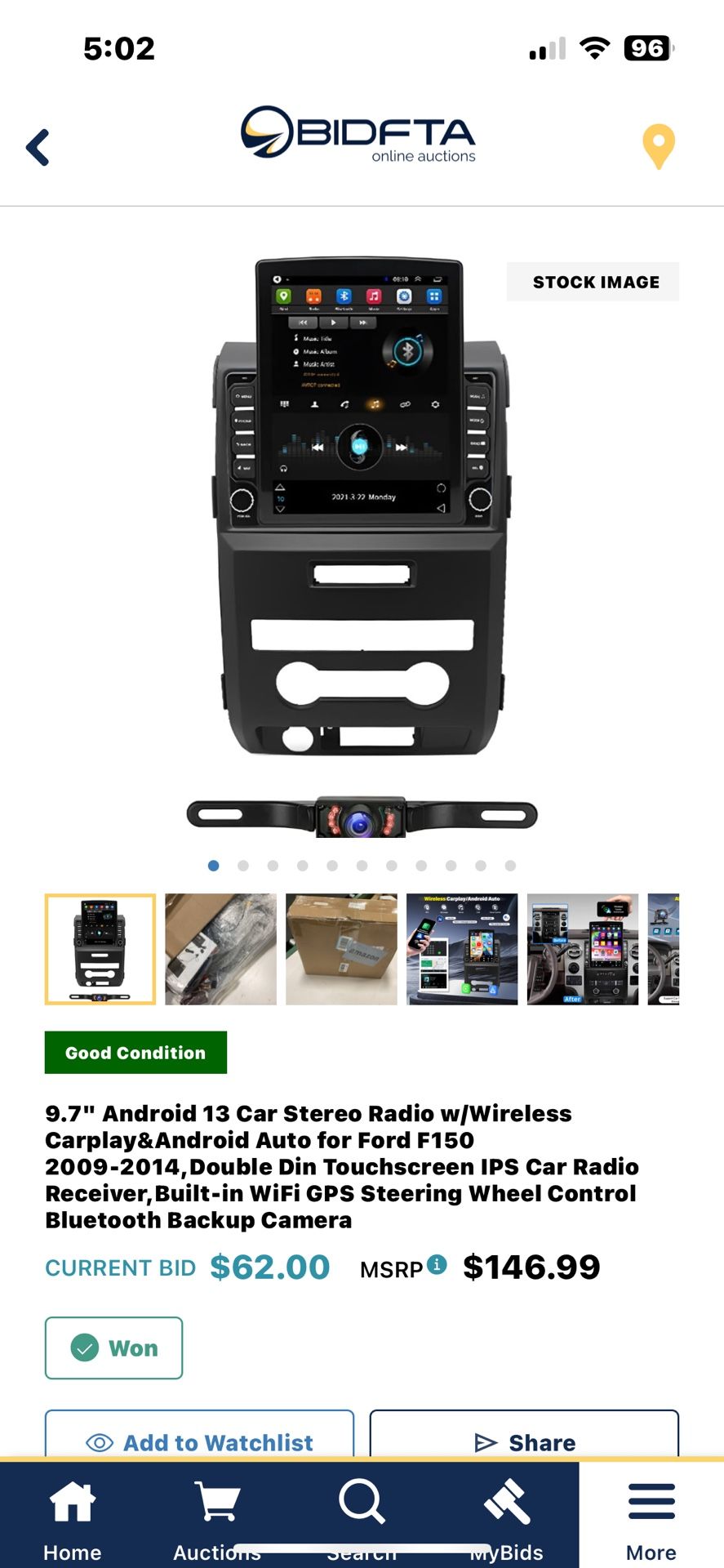 Car Stereo Replacement For 2009 2013 Ford F