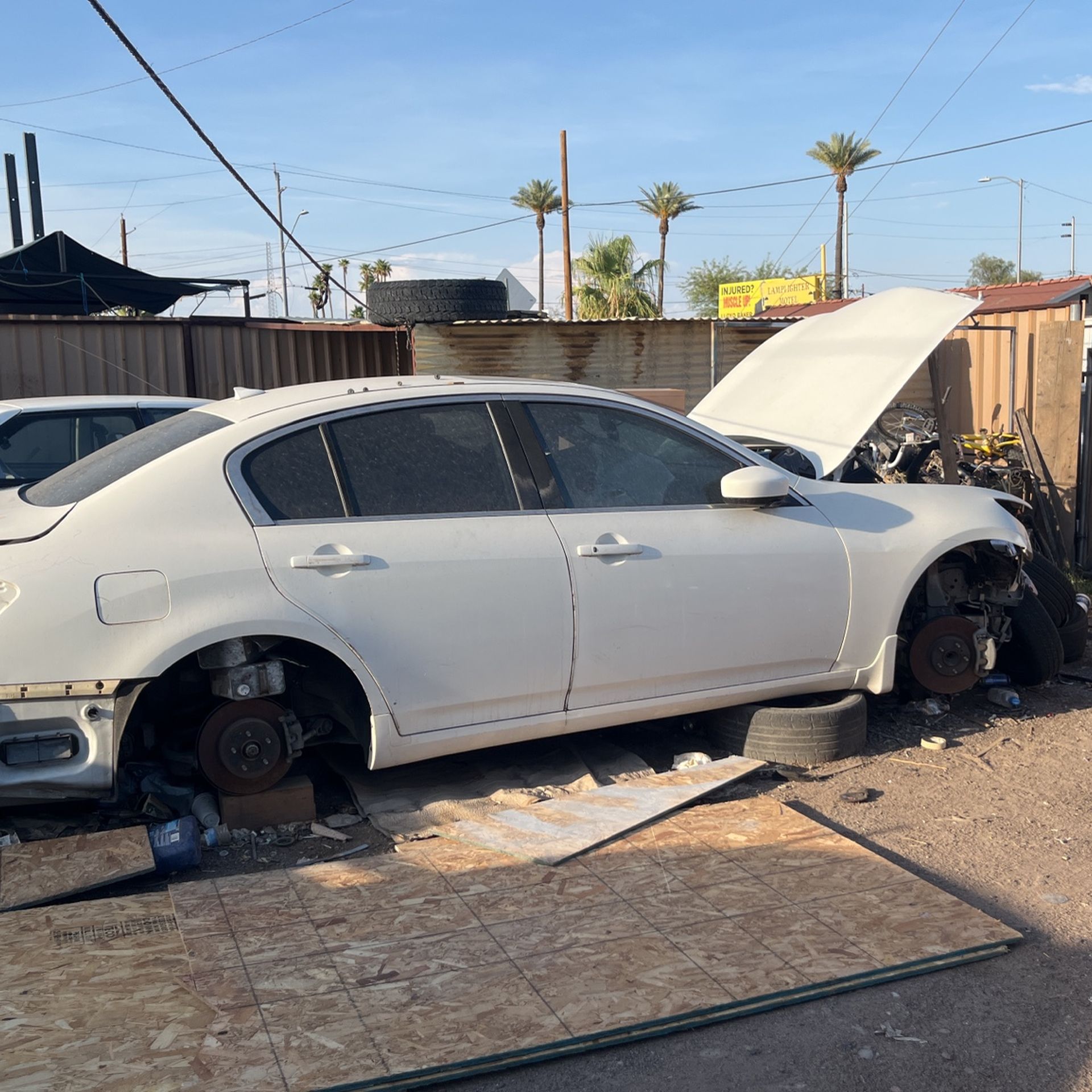 2009 Infinity  G37 For Parts G37 Infinity Partes Good Transmission 