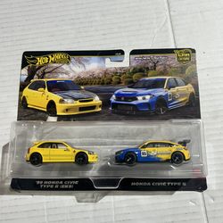 Hotwheels Honda set