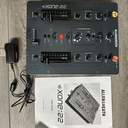 Allen & Heath Xone 22 Professional Two Channel Dj Mixer