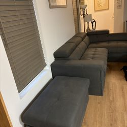 Couch Storage Box Pulls out To bed 2 Years Old No Stains or Tears! 400:00 Best Offer Must Go ! 