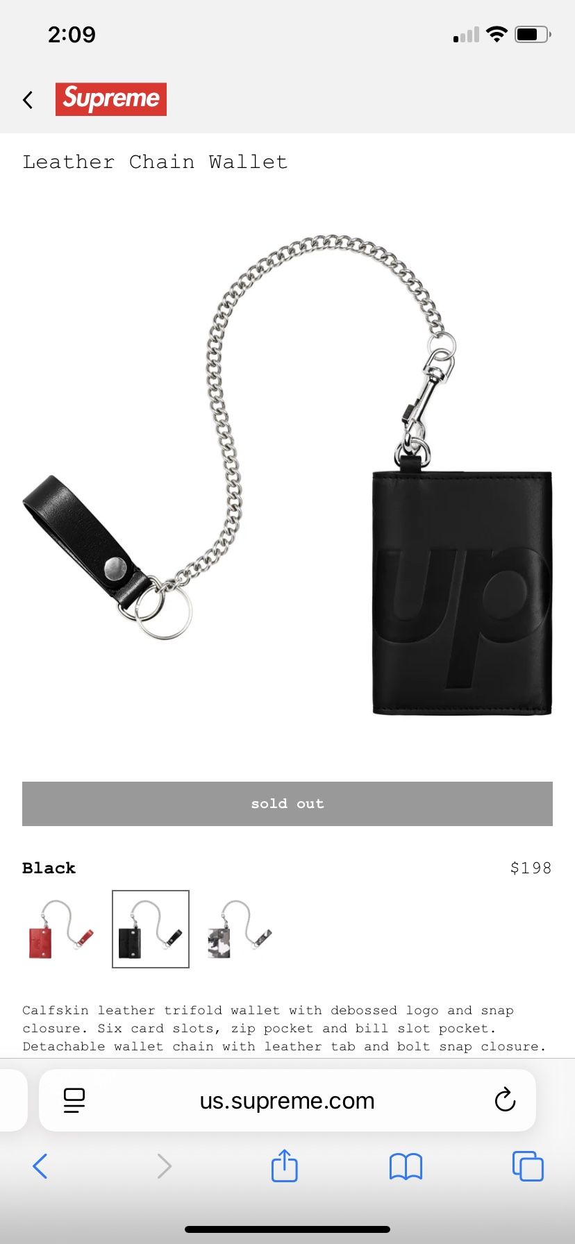 Supreme Leather Wallet