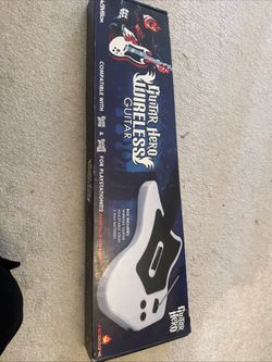 Ps2 Guitar hero wireless guitar