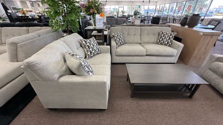 2 PC SOFA AND LOVESEAT