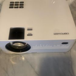 DBPOWER L21 LED / LCD PROJECTOR WHITE COMPACT
