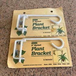 Vintage Swivel Plant Brackets