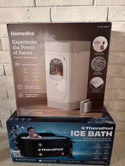 Sauna and cold plunge