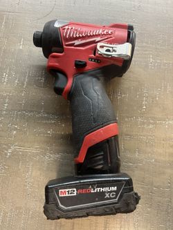Milwaukee M12 FUEL 12V Lithium-Ion Brushless Cordless 1/4 in. Hex Impact Driver   About This Product The MILWAUKEE M12 FUEL 1/4" Hex Impact Driver is 
