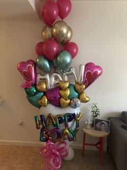 Heart Balloon Bouquet