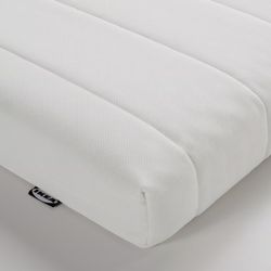 2 IKEA Foam mattress, medium firm, white, twin size.