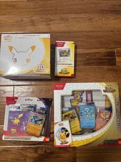 30th celebrations Pokemon