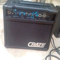 CRATE MX10 15 Watt Guitar Amp In Good Condition 