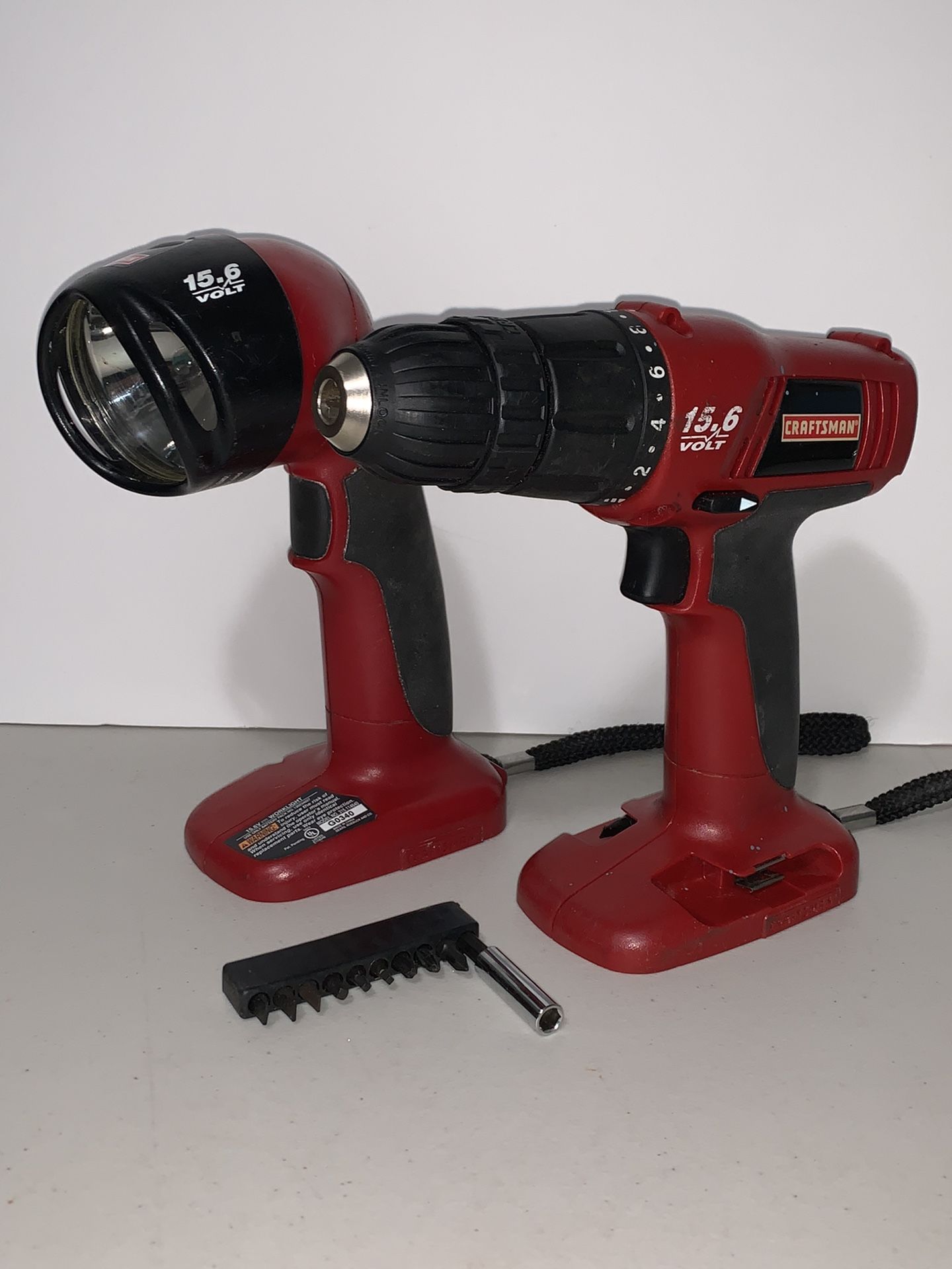 Craftsman drill battery 15.6 volt sale