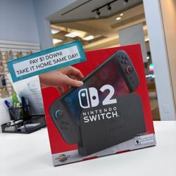 Nintendo Switch 2 Gaming Console New - Pay $1 DOWN AVAILABLE - NO CREDIT NEEDED