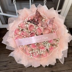 Ramo Buchon Roses Flower Bouquet