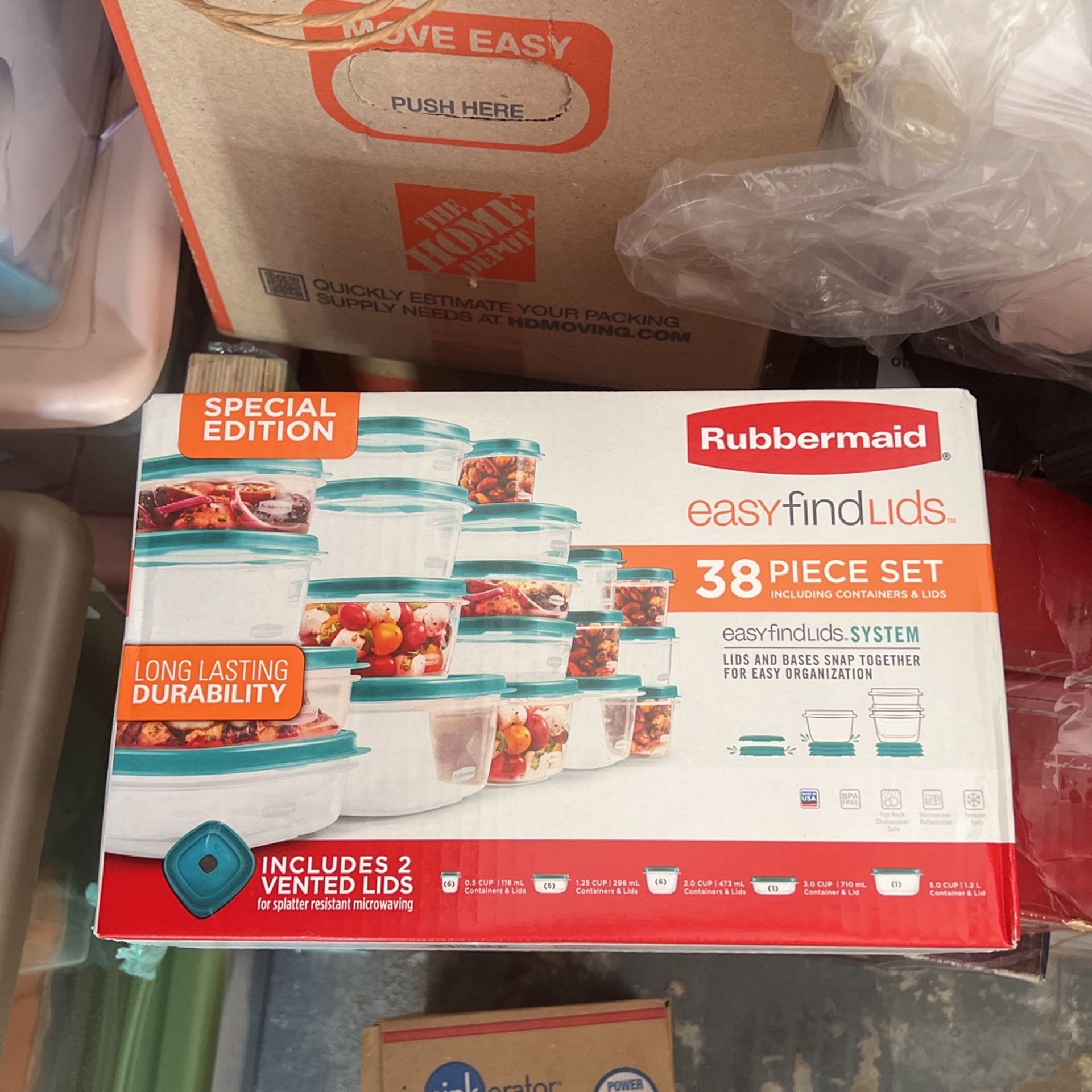 Rubbermaid Food Storage Containers