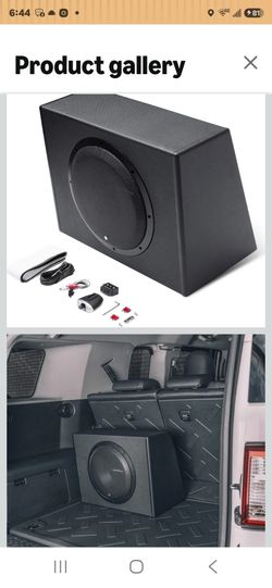 Rockford Fosgate Powered Subwoofer Enclosure PLEASE READ!