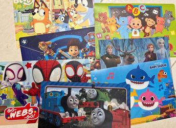 Kids Placemats Lot