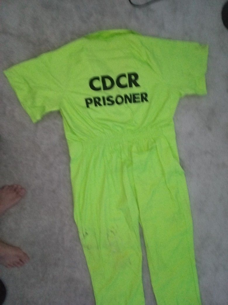 Prison Jump Suit . Cdcr O.B.O