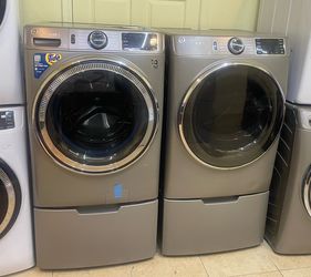 Ge Set Front load Washer and Dry electric