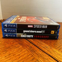 PS4 Games $15 Each