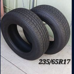 Two Tires 235/65R17 