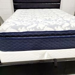 SUPER THICK BRAND NEW QUEEN PILLOWTOP MATTRESS AND BOXSPRING SET 