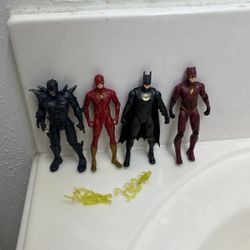 THE FLASH MOVIE MINI TOYS