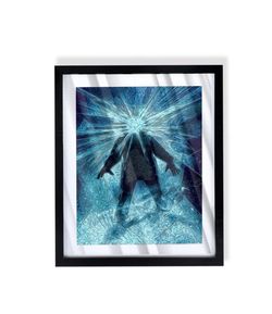 The Thing Custom Art in Black Frame