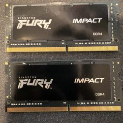 64 GB DDR4 Laptop Memory 2933 Kingston