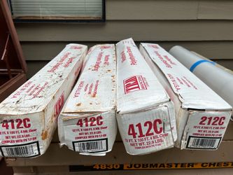 Plastic sheeting 4 - mil.