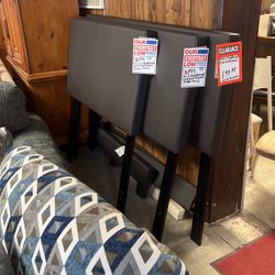 Queen size headboard, footboard and rails, twin size headboard, footboard and rails, full-size headboard, footboard and rails $200 each