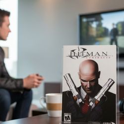 2004 Hitman Contracts Third Installment Sony Playstation 2 Box Art (Manual Only). No other items included, manual only. This image shows the box art f