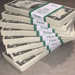 New Uncirculated $2 Bills (100 Pack)