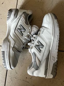 are the New Balance 550 'Rain Cloud' (White/Grey) sneakers