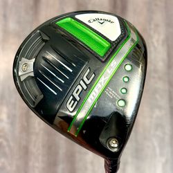 Callaway Epic Max LS 9º Driver Tensei AV Series 65g Regular Graphite Golf Club