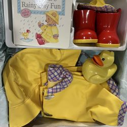 American Girl Bitty Baby Raingear set