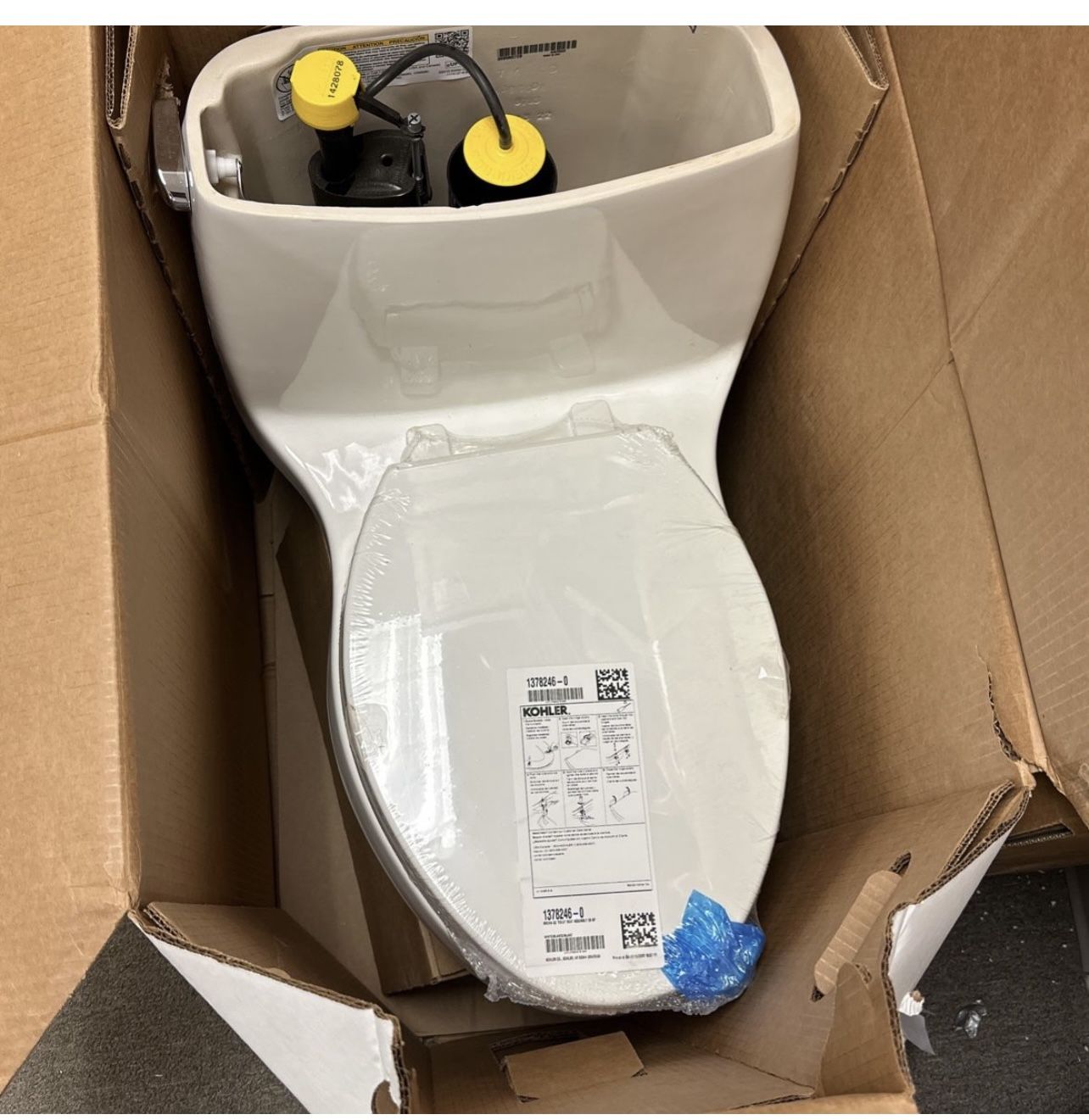 Kohler Santa Rosa 3810 0 One Piece Elongated Toilet