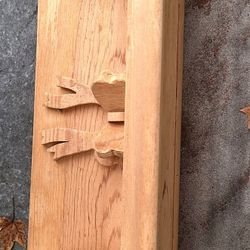 Home Made Wood Shelf. New