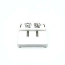 Butterfly Shaped Sterling Silver Earrings