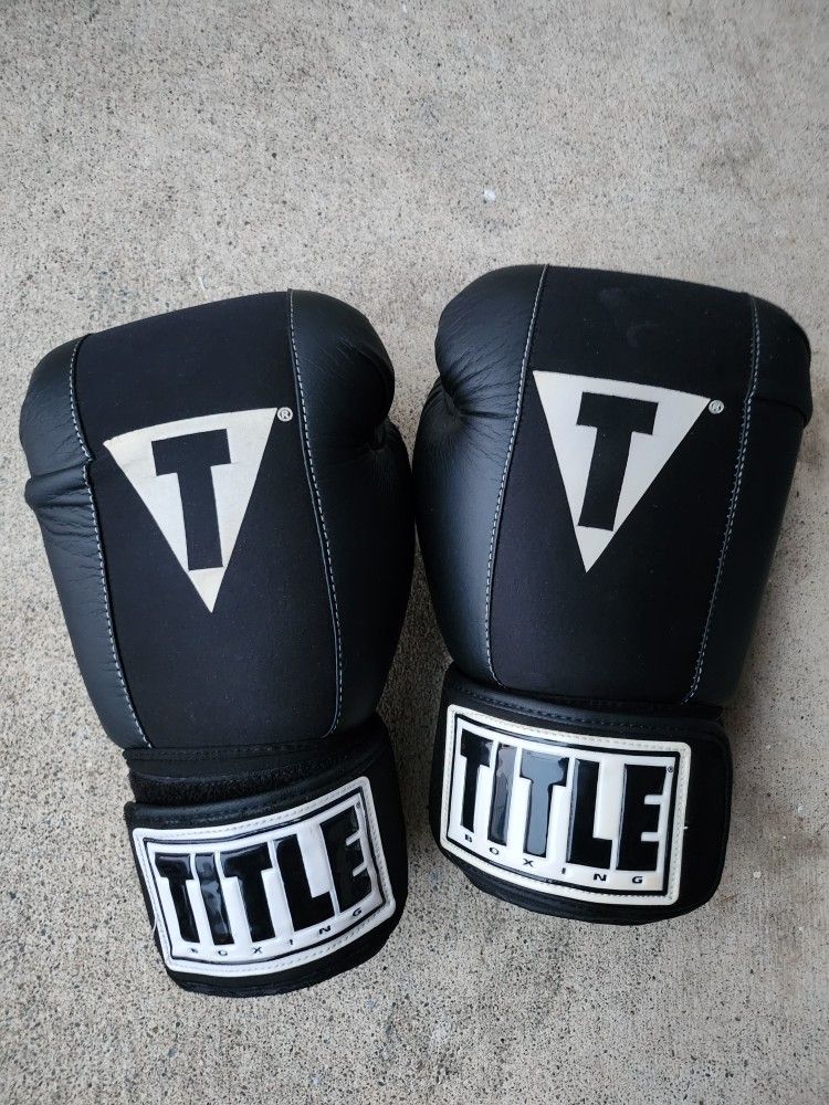 Title Gel Boxing Bag MMA Gloves