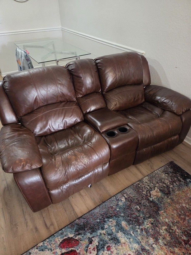 Rocking And Reclining Loveseat