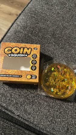 Coin Squish Sugar Filled Squishy Toy
