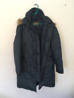 Down Parka, large, made in Canada.