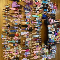 Huge Barbie Dolls Lot Other Dolls Included Over 40 Pounds 