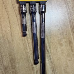 3/8 in. Drive Wobble Extension Set (3-Pieces)